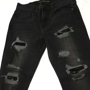 Express Jeans - Distressed/Sequin Details